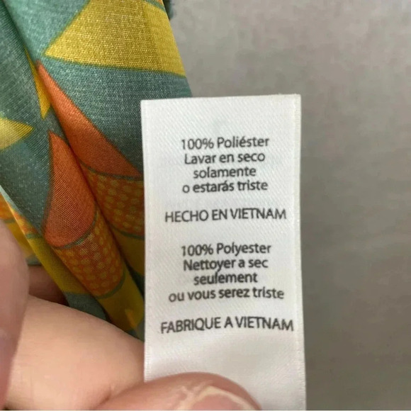 NWT LuLaRoe‎ Large Green Gold Monroe Sheer Kimono Beach Swim Cover Up Fringed L - Picture 6 of 10